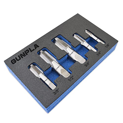 Gunpla #090122-US Npt Pipe Thread Taps Set 5-Piece thumb #5