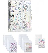 Amazon.co.jp: Rich Peach シール帳 透明 シールバインダー シール手帳