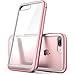 SUPCASE Unicorn Beetle Style Design for iPhone 8 Plus Case, Premium Hybrid Protective Clear Bumper Case [Scratch Resistant] for Apple iPhone 7 Plus 2016 / iPhone 8 Plus 2017 Release - Rose Gold