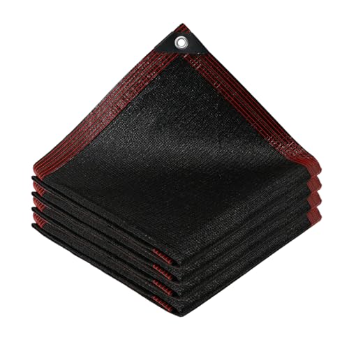 Pare-soleil noir avec œillets 700x1000 cm pour balcon et véranda - 2