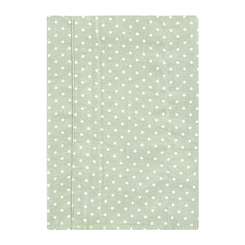 Image of Hudson Baby Unisex Baby Cotton Poly Flannel Burp Cloths, Pink Dainty Floral 7 Pack, One Size