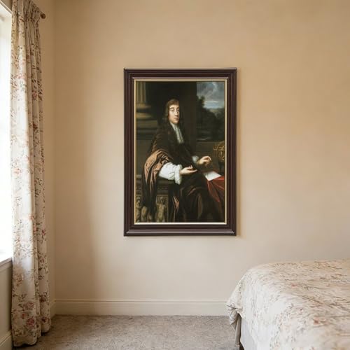 Poster Robert Hooke impression sur toile bureau design - 3