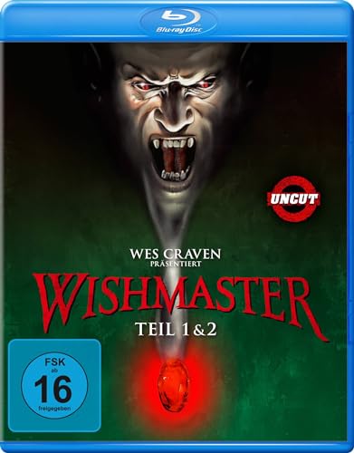 Wishmaster 1 y 2 Uncut en Blu-ray la colección completa de terror terrorífico 2