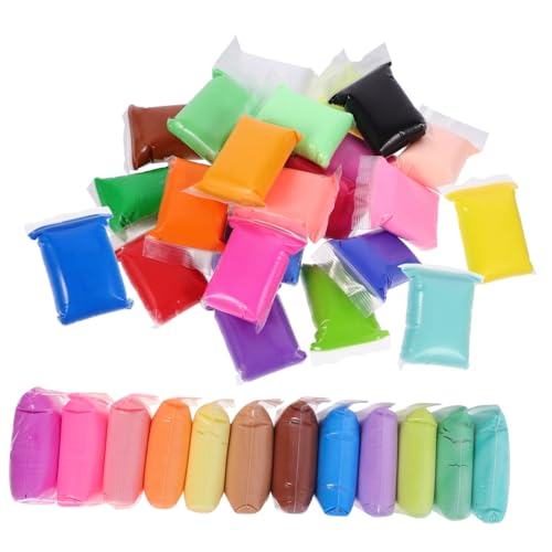DRESSOOS 36 Paquetes De Arcilla De Colores, Juguetes Para Niños, Kit De Arcilla Para Bricolaje, Arcilla Clara, Kit De Arcilla Para Bricolaje, Juguetes De Arcilla, Manualidades De Arcilla