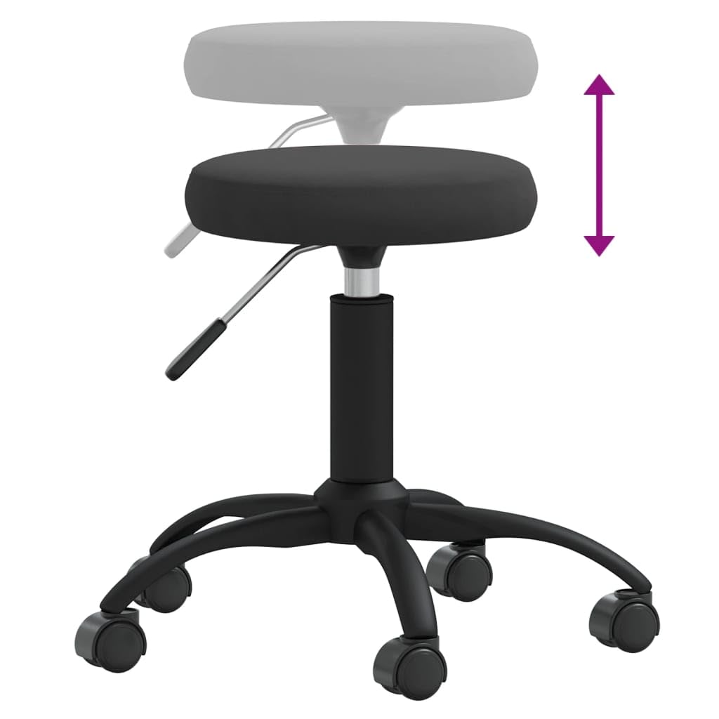 Générique Tabouret de Massage Velours Noir,Santé & beauté,Hygiène personnelle,Massage & Relaxation,Fauteuils de Massage,Noir,3.95 KG,3085735