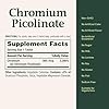 Nature's Bounty Chromium Picolinate, Supports Fat, Protein & Sugar Metabolism, Mineral Supplement, 800 mcg, 50 Tablets