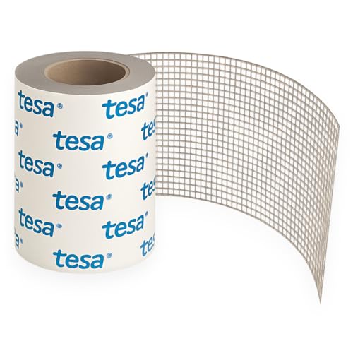 Dpm tapes – Selbstklebendes Reparaturband für Fliegengitter aus Fiberglas mit Tesa-Kleber, widersteht Feuchtigkeit, Hitze und Kälte – schnelle und dauerhafte Reparatur von Rissen (50 mm x 1 m)