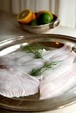 Atlantic Black Back Flounder Fillets, Skin Off, Boneless, 2-4 oz, Avg 10 lb Case, Delicate Sweet Flavor, Fine Texture, Perfect for Gourmet Dishes, Fresh Atlantic Catch