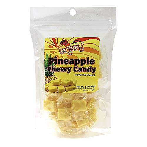 Dulce masticable sabor piña 5 oz