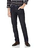 John Varvatos Men's J701 Regular Fit Denim, Blue Black