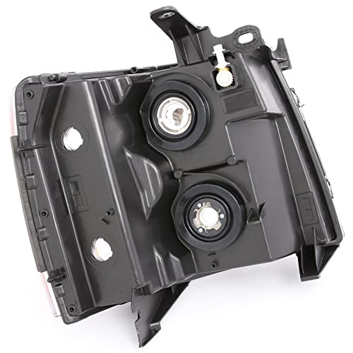 image for APSVE Headlights Assembly W/Bulbs compatible with 2007-2013 Chevy Silv