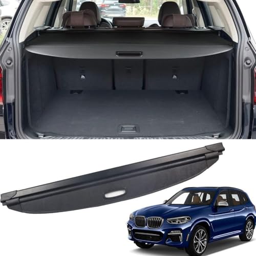 Cubierta maletero retráctil BMW X3 2016-2022: evita robos y oculta carga 2