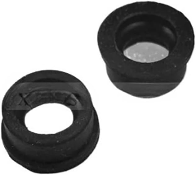 Compatible with VEVOR, Compatible with YKF Soft Ice Cream Machine Handle, Black Rubber Gasket Accessories, 2 Pieces