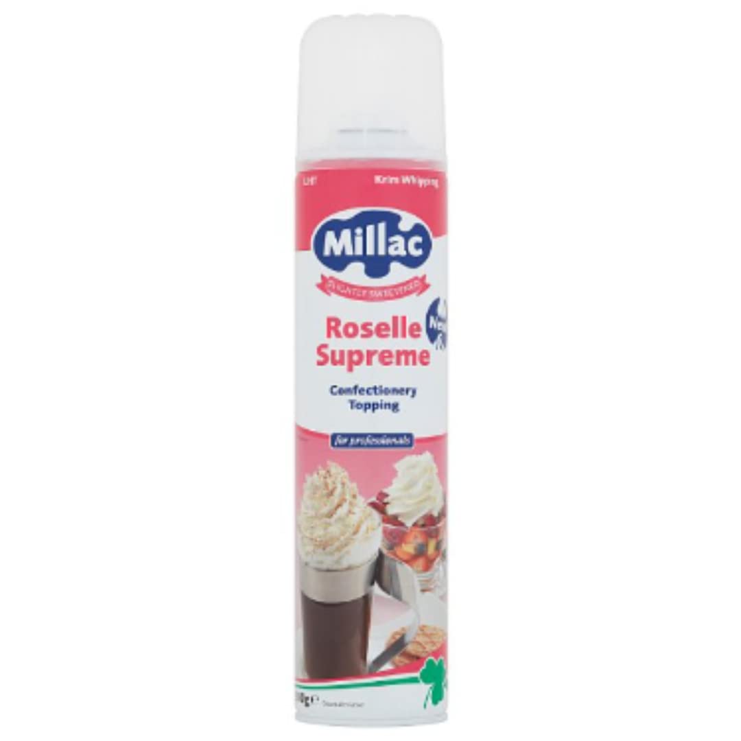 Millac Roselle Supreme Confectionery Topping 500g x 9