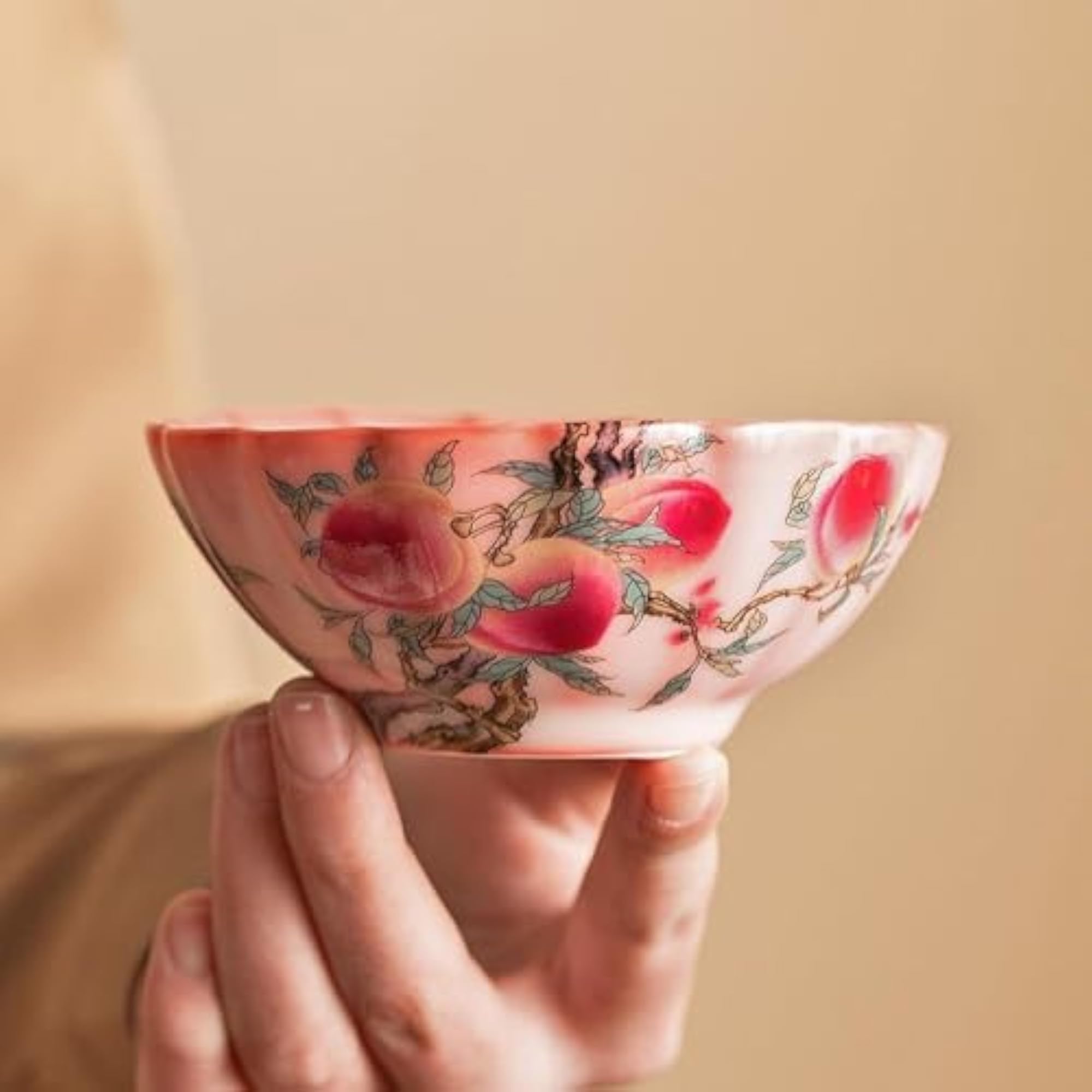 Ceramic Tea Cup with Tea Pet Collection, Handmade Gift