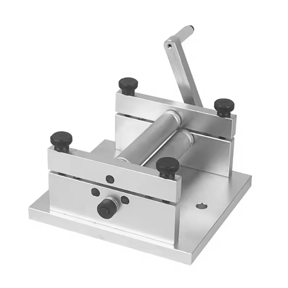 Osmond DIY Manual Plate Rolling Machine Soft Metal Tube Bending Machine Handheld Bending Machine Mini Rolling Machine Household Round Roller Tube Machine Bending Tools