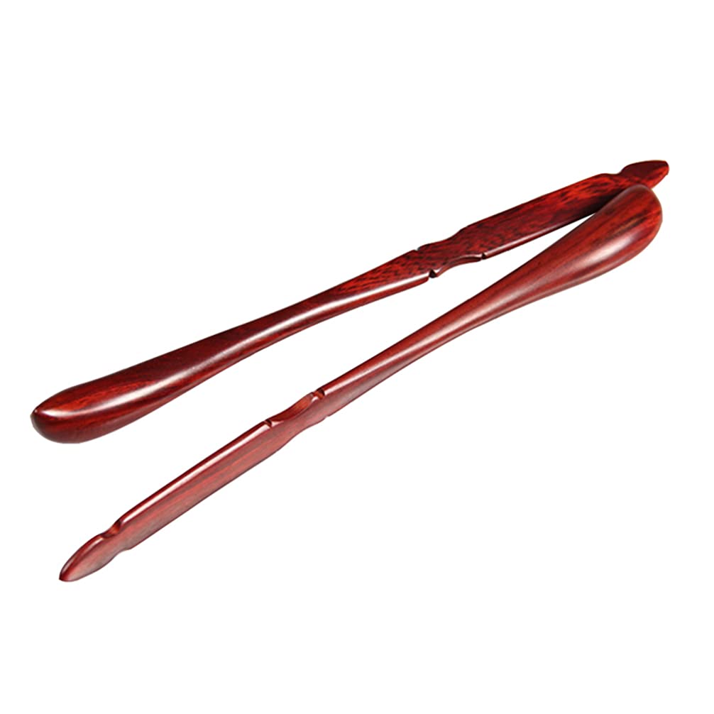 MILISTEN 2pcs Rosewood Dulcimer Practice Hammers Large Dulcimer Hammers with Bucket (Brown)