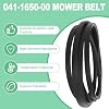 Wadoy 041-1650-00 Deck Belt Compatible with Bad Boy & Snapper Pro Mowers, 5/8x168, Black, Polyurethane (PU)