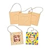 Baker Ross E7573 Ontwerp uw eigen hangende fotolijsten (Pack van 12) voor kinderen om te versieren en weer te geven…