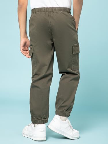 Image of Alan Jones Clothing Kids Stretch Fit low Rise Cargo Pant