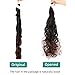 Mtmei hair French Curly Braiding Hair for Box Braids 8 Packs 24 Inch 100G/Pack Loose Wave Braiding Hair Crochet Spanish Curly Spiral Curl Synthetic Hair Extensions for Women T33 (24 Inch (Pack of 8)