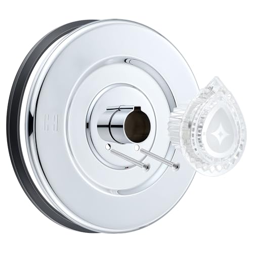 Image of Enhon Tub and Shower Trim Kit, Shower Trim Compatible with Moen Chateau T470 Single Handle Tub /Shower Standard Valve, Escutcheon Screws Tube and Handle(Chrome, Knob)