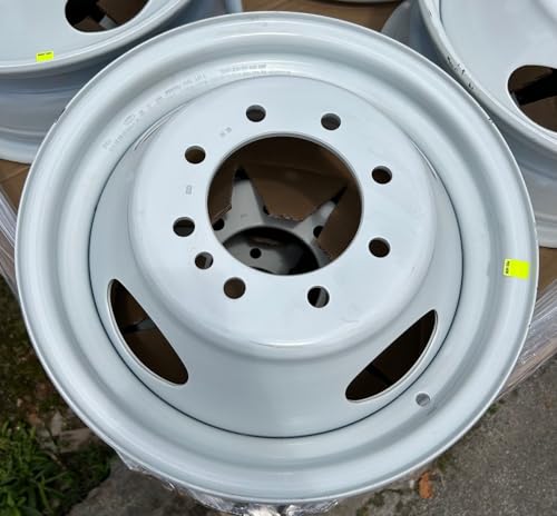 16' 16x6' Factory OEM White Dually Steel Wheel Rim for 2007-2024 Ford E-350...