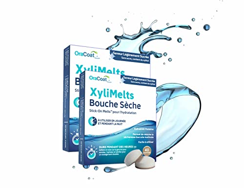 XYLIMELTS pastilles adhérentes pour sécheresse buccale testé clinique