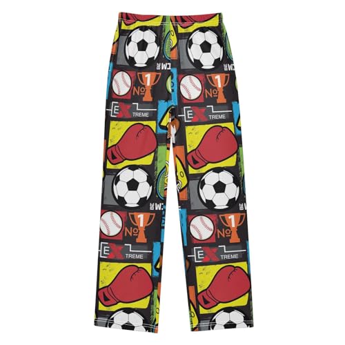 Sport Equipment Boys Pants for Kids Jogger Pants with Pockets S-XL