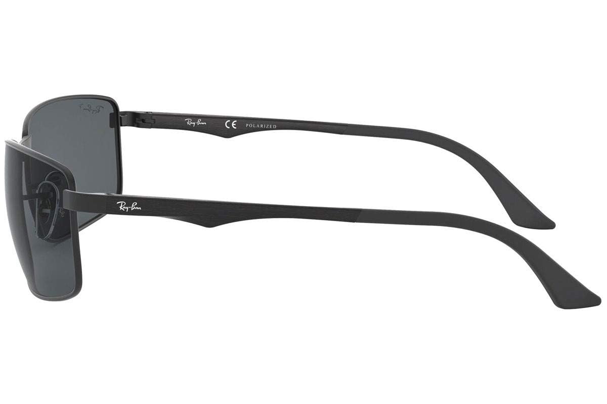 Ray-Ban Unisex Mod. 3498 okulary przeciwsłoneczne, czarne (podstawa: Czarne, szkieł: zielone klasyczne 002/71), rozmiar XL (rozmiar producenta: 61)