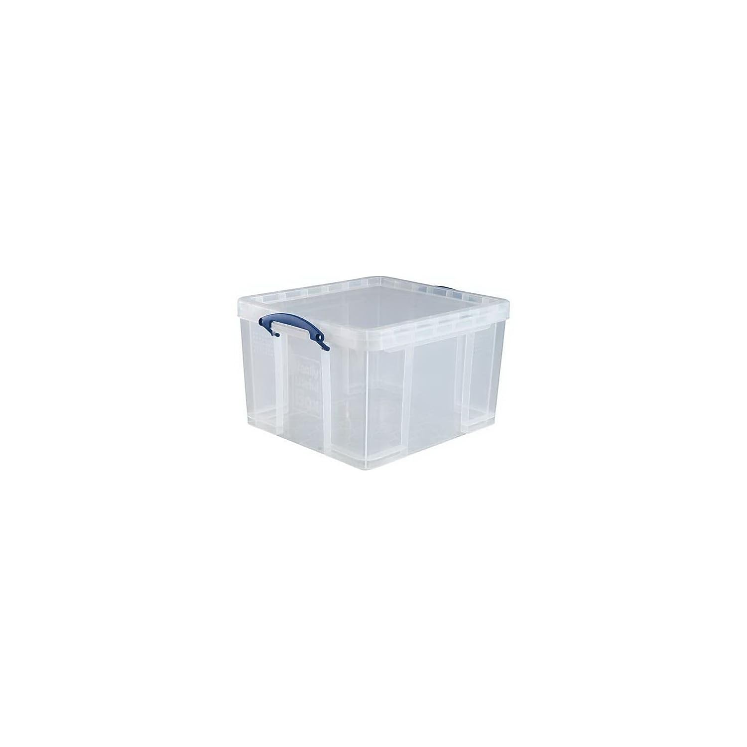 Really Useful 42L Plastic Storage Box W520xD440xH310mm Clear
