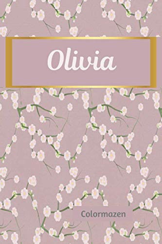 Olivia: Personalised Cherry Blossom Notebook (Small)