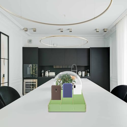 Boîte de rangement bois multi-compartiments contre la distraction - 7