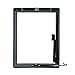 Prokit Adhesive White Ipad 4 Digitizer Touch Screen Front Glass Assembly - Includes Home Button + Camera Holder + Frame Bezel + Preinstalled Adhesive + Cleaning Kit with Slypry Premium Tool Kit