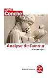  Analyse de l\'amour et autres sujets