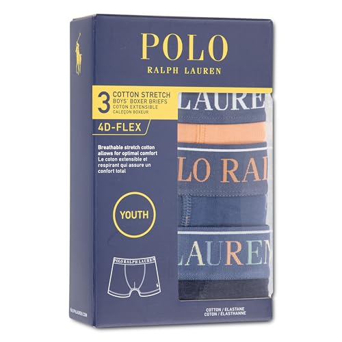 Image of POLO RALPH LAUREN Boys' Multi-pack Boxer Briefs