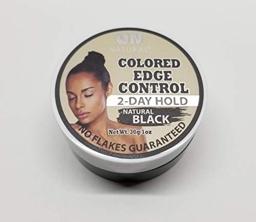 "ON NATURAL" Edge Control Hair Gel Natural Black 1oz,30g