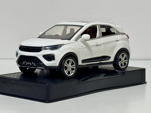 OMI Mart Tata Nexon 1:32 White Toy Car - Image 5