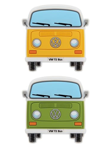 Imán decorativo VW T2 Camper Bus set de 2 miniatura 1