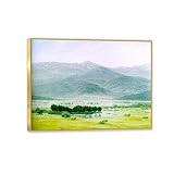 Décoration murale avec cadre doré, un crochet solide est déjà fixé sur chaque cadre pour un accrochage facile, prêt à accrocher. Impression sur toile pour salon, chambre, cuisine, salle de bain, studio, chambre d'amis, bureau.