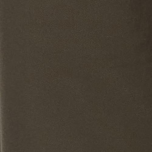 Image of Colorplus Men's Pure Cotton Solid Piece Dyed Pattern Contemporary Fit Flat Front Casual Trouser