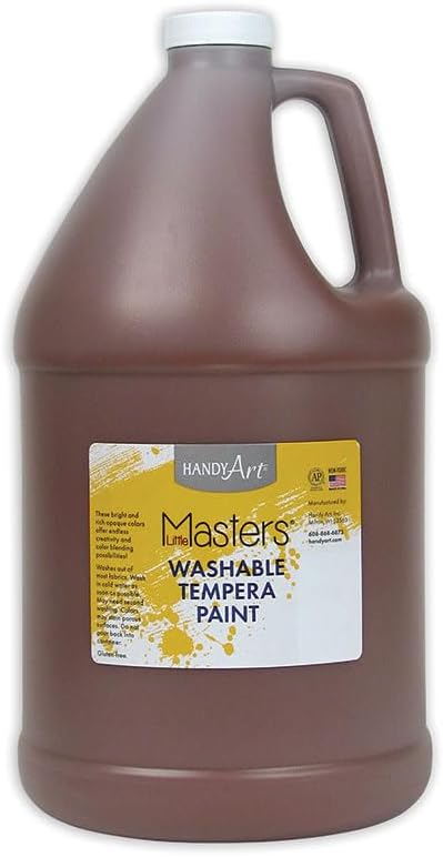 Little Masters Brown 128Oz Washable
