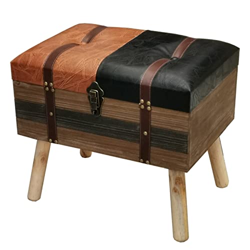 Ottoman de rangement avec charnières pour optimiser le salon - 2