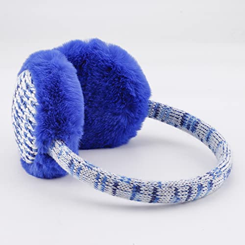 ZTL Kids Knit Earmuffs Winter Outdoor Plush Ear Warmers for Boys Girls 4-16 Years3