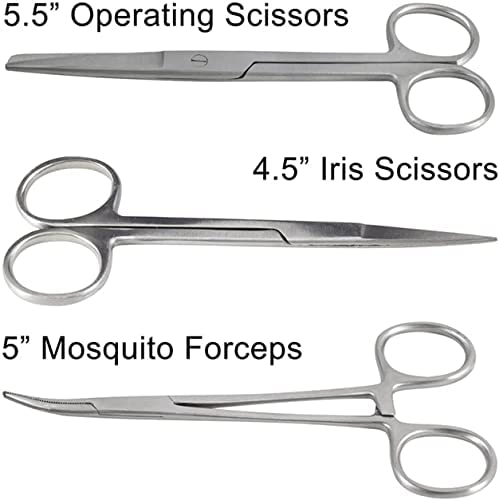 Amazon.co.jp: 解剖器セット縫合練習 トレーニングキット 縫合セット