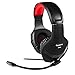 Mars Gaming MH2, Cuffie Gamer con Mic, Ultrabass, Cancellazione del Rumore, Nero
