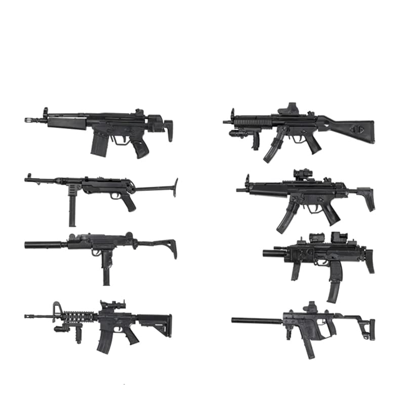 Amazon.co.jp: 1/6銃モデルUZI/MP5/MP40/HK53/MP7/MK18/MP5SD5ミニ
