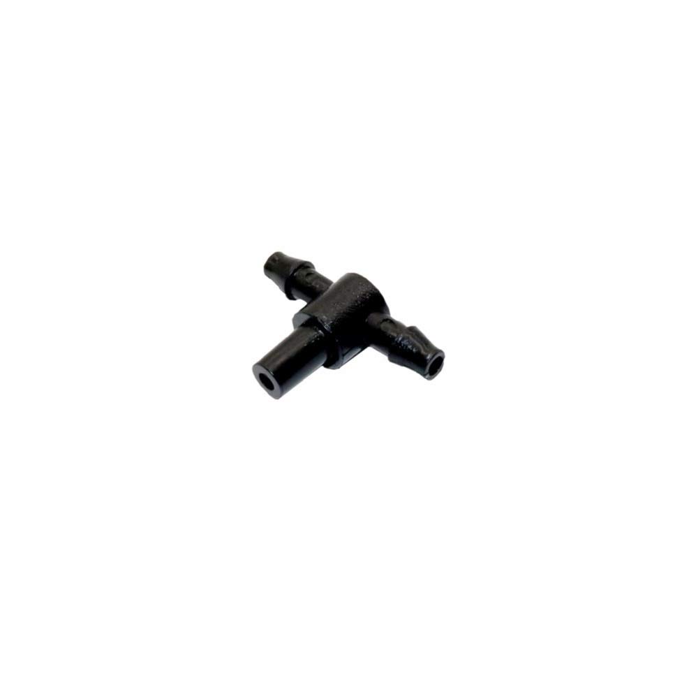 Adaptateur de connecteur de tuyau 1000 pcs 4 / 7mm Tuyau de tuyau à trois voies T-shirt à trois voies atomisant 6mm Buse Jardin Système d'irrigation de tuyaux Connecteurs d'eau de jardinage