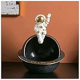 ♐ APLICACIÓN: Una bonita decoración para decoración, colección de arte, esta figura es adecuada para la decoración de su hogar u oficina. Y es un práctico contenedor de almacenamiento para artículos como llaves, joyas, dulces y más.