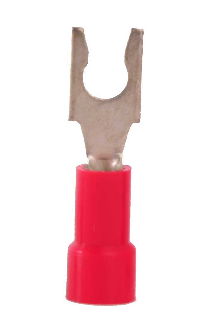 22-18 Awg Vinyl Insulated #6 Snap Spade Terminal (100/Pkg.)